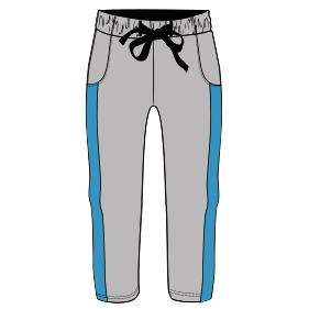 Patron ropa, Fashion sewing pattern, molde confeccion, patronesymoldes.com Joggings 7717 UNIFORMES Pantalones